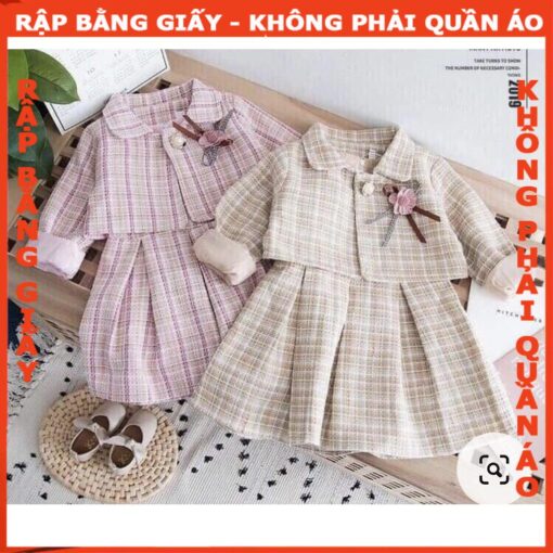 Rập giấy A0 may bộ váy mã R438 -BẢN VẼ - Hình ảnh 2