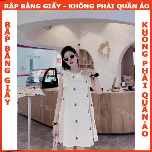 Rập giấy A0 mã 245 - đầm A xòe