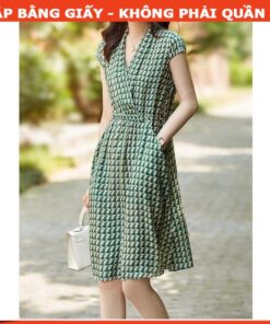 Alternative view of Rập giấy A0 may đầm nữ mã 142