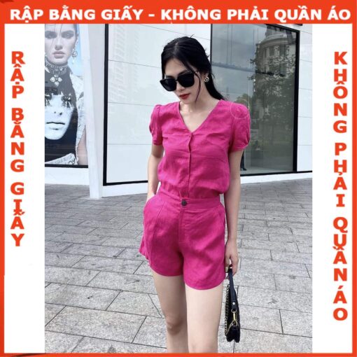 Rập giấy A0 bộ cổ tim  mã 1594 - Hình ảnh 2