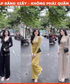 Rập giấy A0 mã 1467 - bộ thun nhún eo