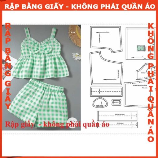 Rập giấy A0 bộ đùi mã R458