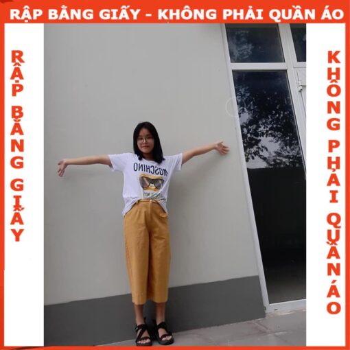 Rập giấy A0 quần suông lửng mã 1209 - Hình ảnh 4