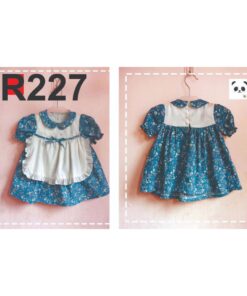 Alternative view of Rập giấy A0 đầm bé gái mã R227