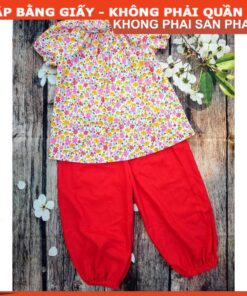 Alternative view of Rập  mã R416 - bộ quần bo ống