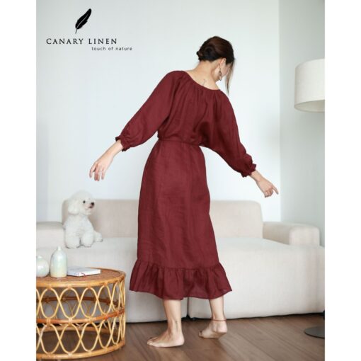 Rập giấy A0 đầm mã 1703  - đầm tay ragland - Hình ảnh 3