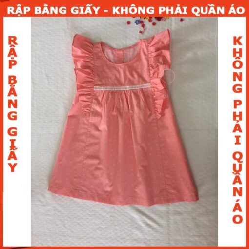 Rập giấy A0 mã R301 - đầm cánh tiên cho bé