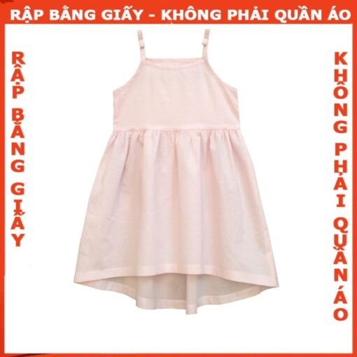 Rập giấy A0 mã R111 - đầm dây cho bé