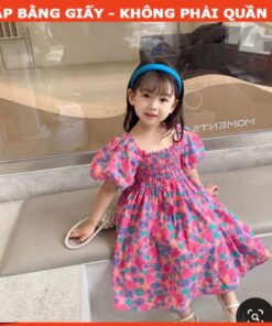 Alternative view of Rập giấy A0 đầm bé mã R437