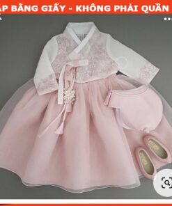 Alternative view of Rập giấy A0 may hanbok bé mã R451