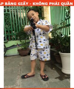 Rập giấy A0 Yukata bé trai