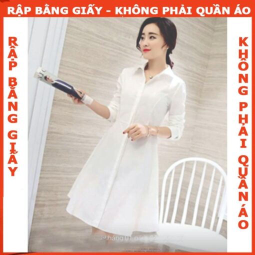 Rập giấy A0 mã 515 - đầm sơ mi