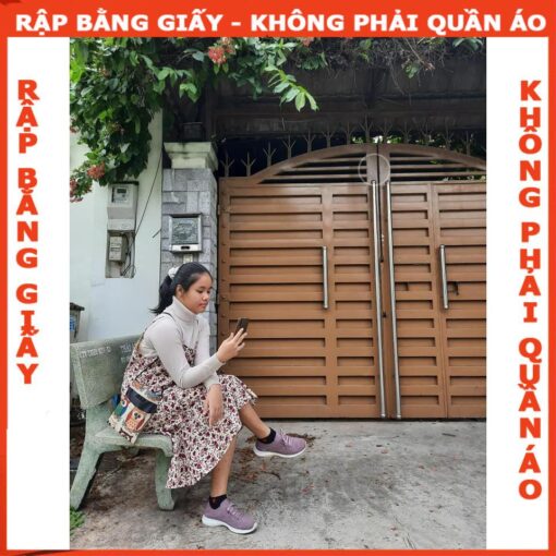 Rập giấy A0 set áo cổ lọ và đầm yếm 1149