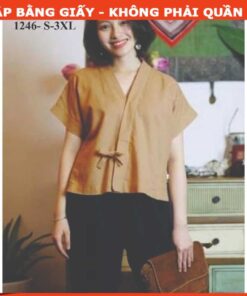 Rập giấy A0 mã 1246 - áo tay liền