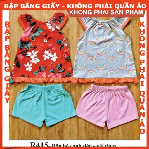 Rập  mã R415 rập bộ thun bé