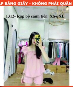 Rập giấy A0 bộ cánh tiên mã 1312