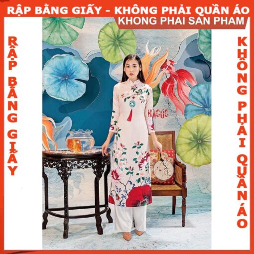 Rập giấy A0 may áo dài pen ngực AD33
