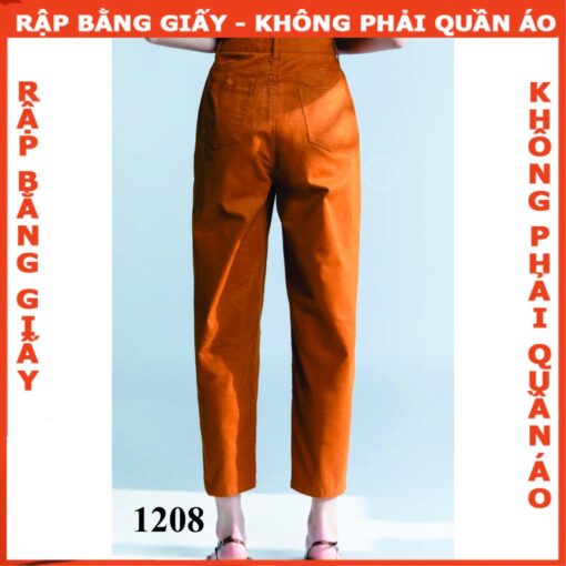 Rập quần bagy kaki mã 1208 - Hình ảnh 2