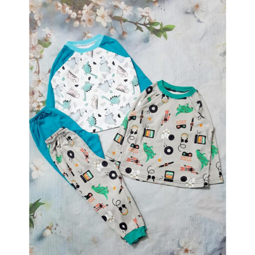 Rập bộ dài thun bé trai mã B24 - Hình ảnh 2