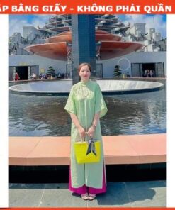 Rập giấy A0 áo dài dáng suông mã AD38