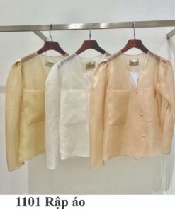 Alternative view of Rập giấy A0 mã 1101 - áo cổ tim