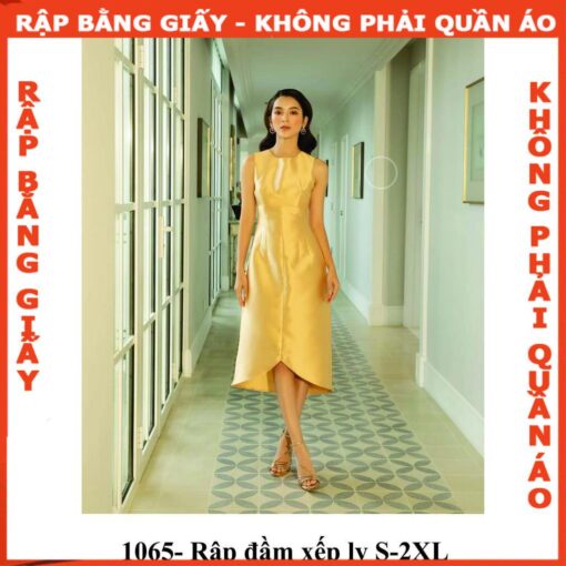 Rập giấy A0 mã 1065 - Rập đầm nữ