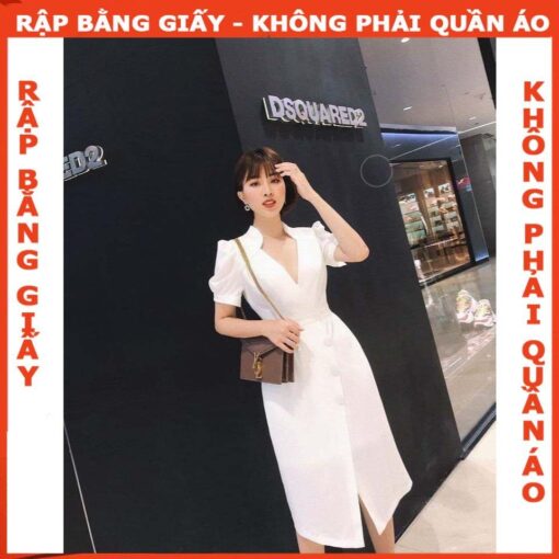 Rập giấy A0 mã 773 - đầm cổ chân