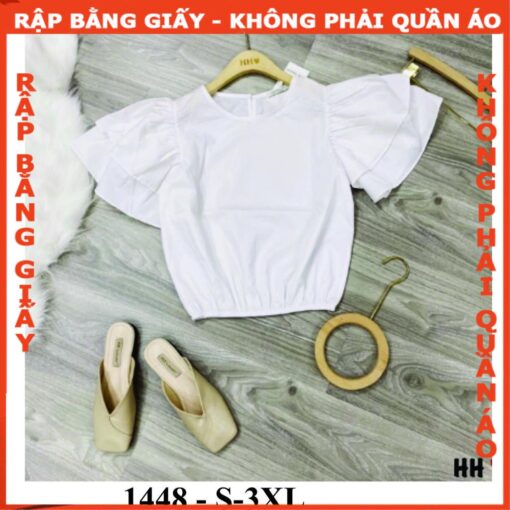 Rập giấy A0 may áo kiểu của nữ mã 1448 - áo - Hình ảnh 2