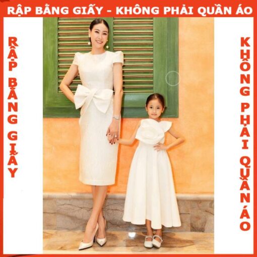Rập giấy A0 mã 1267 - đầm bút chì