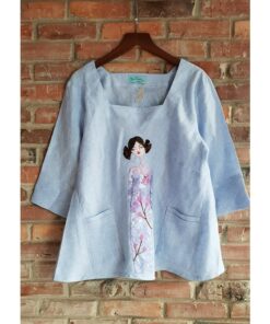 Alternative view of Rập  áo tay lỡ cách điệu mã 457