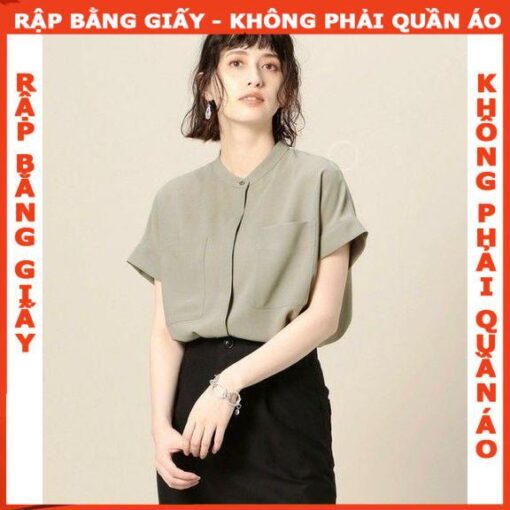 Rập giấy A0 áo cổ chân mã 1111