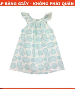 Rập giấy A0 đầm bé gái mã R313
