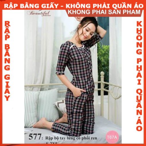 Rập giấy A0 mã 577 rập bộ - Hình ảnh 2