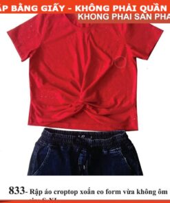Alternative view of Rập giấy A0 mã 833 - Rập áo nữ