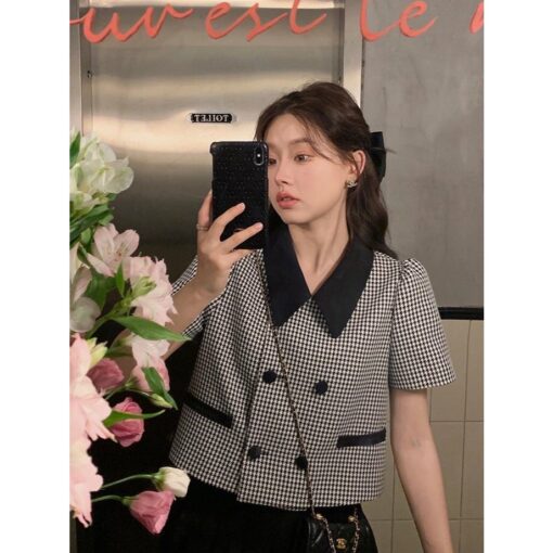Rập giấy A0 mã 1612 - áo kiểu có HD may - Hình ảnh 2
