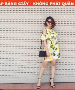 Rập giấy A0 mã 201 - Rập đầm hở vai