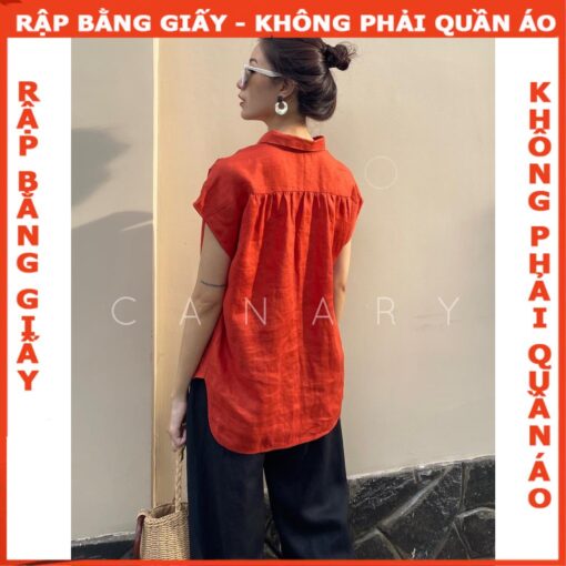 Rập giấy A0 may áo nữ mã 263 - Hình ảnh 2