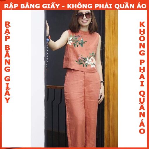 Rập giấy mã 237 - bộ linen - Hình ảnh 3