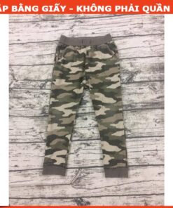 Rập giấy A0 quần dài thun bé trai mã B03