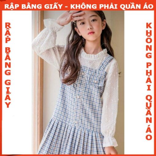 Rập giấy A0 đàm bé gái mã R479