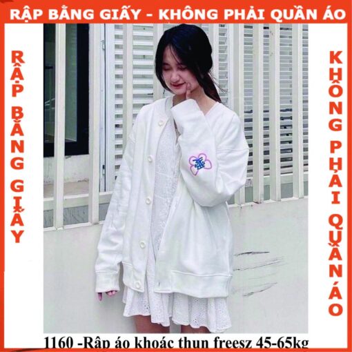 Rập giấy A0 áo khoác freesz mã 1160
