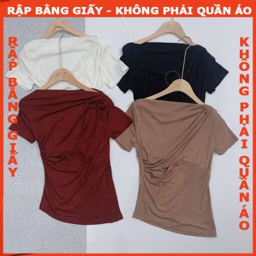 Rập giấy A0 mã 1605 - áo thun trễ vai