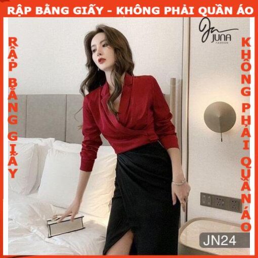 Rập giấy A0 set váy tulip và áo mã 1228 - Hình ảnh 2