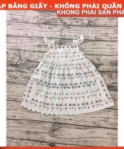 Alternative view of Rập giấy A0 đầm bé gái mã R295
