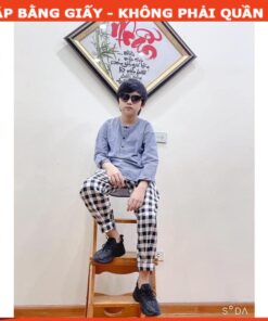 Alternative view of Rập giấyA0 bộ bagy áo tay dài mã B52