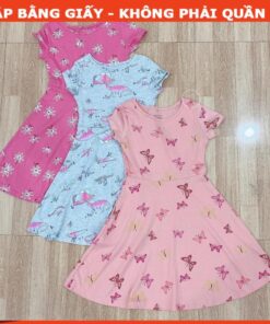 Rập giấy A0 mã R491 - may đầm thun bé