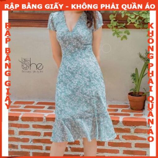 Rập giấy A0 mã 1288 - đầm cổ tim