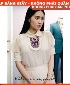 Rập giấy A0 mã 623 - rập áo sơ mi
