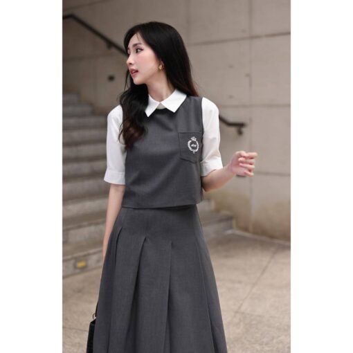 Rập giấy A0 set váy áo công sở mã 389 - Hình ảnh 4