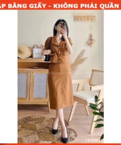 Alternative view of Rập giấy A0 set áo cổ én mã 1389